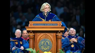 Notre Dame Commencement 2019: Peggy Noonan's Address