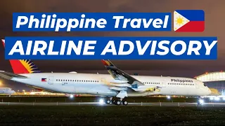 PHILIPPINE TRAVEL: AIRLINE ADVISORY | EASIER ENTRY GUIDE TO THE PH