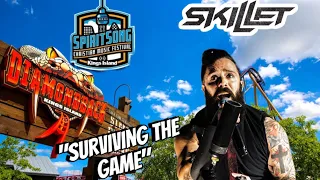 Skillet - "Surviving the Game" Live at Spirit Song 2023 - Kings Island - June 17th, 2023.