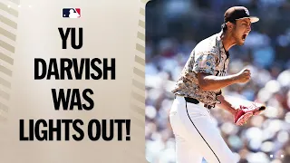 Yu Darvish strikes out 7 and SHUTS DOWN the Dodgers on Mother's Day! ダルビッシュ有の圧巻パフォーマンス