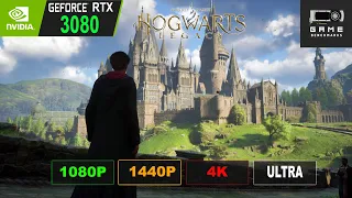 RTX 3080 | HOGWARTS LEGACY | 1080P | 1440P | 4K | Ultra Settings | RT | DLSS Benchmark