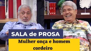 Mulher onça e homem cordeiro / Sala de Prosa - 104