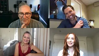 Joshua Morrow, Sharon Case & Camryn Grimes Interview - The Young and the Restless