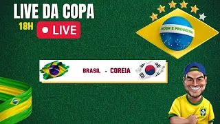 Live pós jogo - Brasil x Coréia