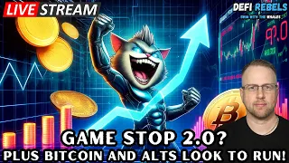 Bitcoin & Altcoin Surge (Led by MEME Coins) | Roaring Kitty Posts & GameStop's GME Massive Rally!
