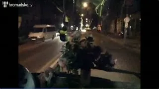 Тітушки на вулицях Києва