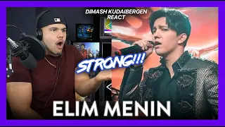 Dimash Kudaibergen Reaction ELIM MENIN (GIGANTIC!!!) | Dereck Reacts