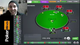 Артист снова  дает жару  , топ 1 и топ 2  разбор от команды PokerMindsTeam на GGpoker