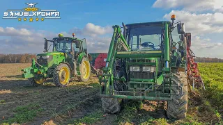 Zbiór Marchwi 2O2O w Trudnych Warunkach ✔ GR Pilny ✔ Carrot Harvest ✔ 2x John Deere & Dewulf ✔