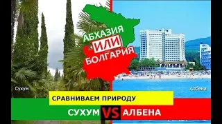 Сухум и Албена | Сравниваем природу. Абхазия или Болгария - куда ехать?