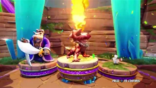 CTR Nitro-Fueled, Crystal Cup Hard Mirror, Devil Dog Zam