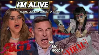 The little Filipino girl singing the song I'm alive (Celine Dion)always surprises the judges