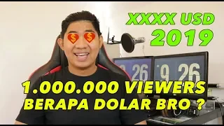 BONGKAR ❗1 JUTA VIEW BERAPA DOLAR DI 2019 #BLAKBLAKAN