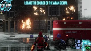 Locate the Source of the Weak Signal in Spider-Man: Miles Morales.