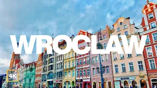Wroclaw - Poland🇵🇱  4K virtual walking tour