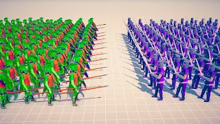 ALL MELEE UNITS TOURNAMENT (50x vs 50x) - Totally Accurate Battle Simulator TABS