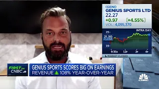 Genius Sports' wins on earnings and revenue