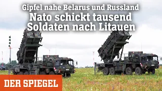 Gipfel nahe Belarus und Russland: Nato schickt tausend Soldaten nach Litauen | DER SPIEGEL