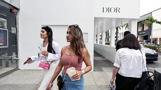 Beverly Hills Rodeo Drive Walking Tour - See The Rich And Famous! 4k