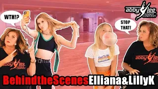 Behind the Scenes with Elliana and Lilly K | Abby Lee Miller