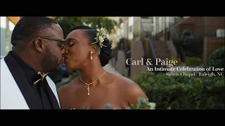 Carl & Paige: An Intimate Celebration of Love at All Saints Chapel | Raleigh, NC - URSA 12k