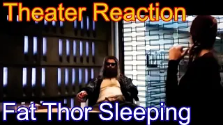 Audience Reaction - Fat Ass Thor Sleeping (Avengers: Endgame Theater Reaction) 06