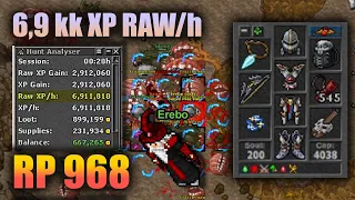 TIBIA HUNT ROSHAMUUL WEST - PICO DE 6.9 RAW XP/H - ~1.4kk PROFIT/H - RP 960+