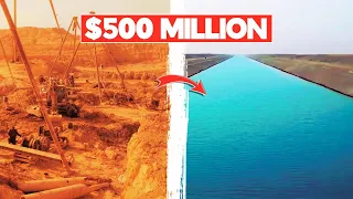 Afghanistan Built Asia's Largest River | Qosh Tepa Canal | Asia Big Artificial River