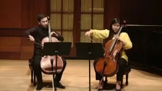 Barriere: Sonata for two cellos in G Major | Oliver Herbert and Sang-Eun Lee