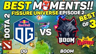 OG vs BOOM - HIGHLIGHTS - FISSURE UNIVERSE: EPISODE 2 | Dota 2