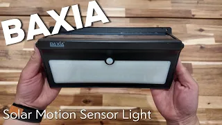 BAXIA SOLAR MOTION SENSOR LIGHTS #amazon #amazonfinds #motionsensorlight