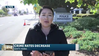 Crime rates down in Santa Maria, according to Police Department