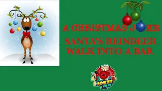 A Funny Christmas Joke: Santa's Reindeer Walk Into a Bar