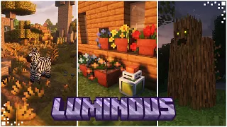 The Luminous Mod (Minecraft Mod Showcase) | New Mobs, Blocks & Legendary Beasts | Forge 1.19/1.20.1