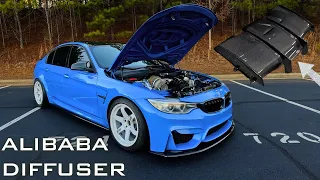 BMW F80 M3 Carbon Fiber PSM Style Diffuser - THE FINAL TOUCH!