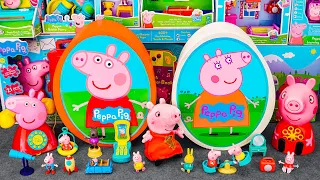 Peppa Pig Toys Unboxing Review ASMR | Giant Peppa Pig Eggs, Giant Mummy Pig Eggs, Peppa Pig Phone