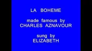 LA  BOHEME      ( ELIZABETH  COVER  ).wmv