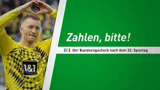 Zahlen, bitte! Der Bundesliga-Check nach dem 32. Spieltag | SID