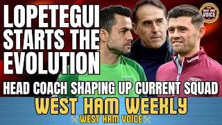 WEST HAM SQUAD RESHAPING BEGINS | LOPETEGUI KEEPS CRESSWELL | THREE SQUAD PLAYERS LEAVING