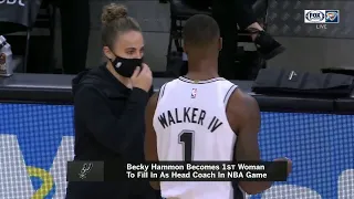 Nancy Lieberman discusses Becky Hammon's NBA Coaching Debut