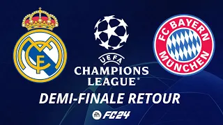 Real Madrid / Bayern Munich ligue des Champions demi-finale retour