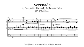 Organ: Serenade from 13 Songs after Poems by Rellstab & Heine (D. 957, No. 4) - Franz Schubert