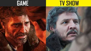 THE LAST OF US Episode 8 Side By Side Scene Comparison