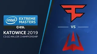 CS:GO - FaZe vs. AVANGAR [Mirage] Swiss Ro3 -  Legends Stage -  IEM Katowice 2019