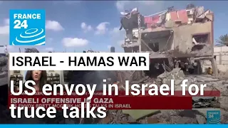 Israel strikes Gaza's Rafah as truce talks under way • FRANCE 24 English