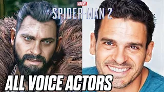 Spider Man 2 Characters & Voice Actors 2023 PS5