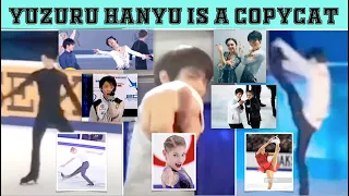 Yuzuru is a cute copycat! Funny mimic of Brian, Shoma, Anna, Evgenia, Kamila, Sasha & other skaters