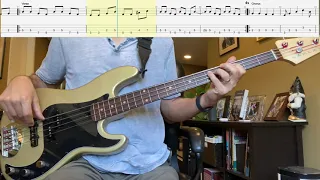Burning Love by Elvis Isolated Bass Cover with Tab