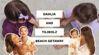 Thylane Katana and Dahlia Amelie beach getaway | Solenn Heussaff | Anne Curtis | Nico Bolzico