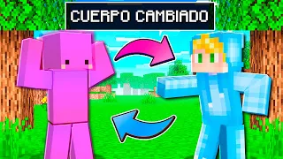 Cambié de Cuerpo con Mi Amigo en Minecraft!